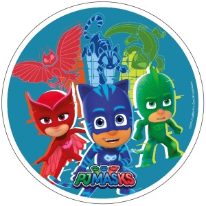 PJ Masks Oblaten-Aufleger Ø 20 cm