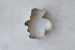 Ausstecher Weihnachtsmann 7 cm aus Edelstahl