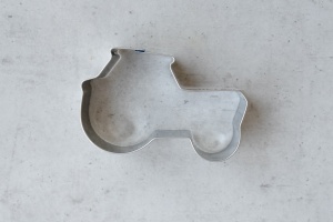 Ausstecher Traktor, Edelstahl, 7 cm
