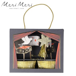 Meri Meri Cupcake Kit Magic, Muffinform + Deko