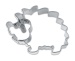 Ausstecher Igel, Edelstahl, 4,5 cm