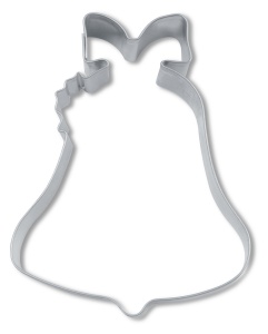 Ausstecher Glocke, Edelstahl, 8 cm