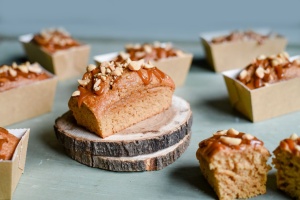 Mini-Cake-Papierbackformen, 4 x 10 Stück, 10x5x4cm (LxBxH)