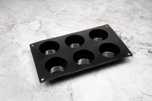 Muffin-Backform für 6 große Muffins Ø 7 cm