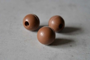 Likör-Hohlkugeln für Pralinen Vollmilch  63 Stück
