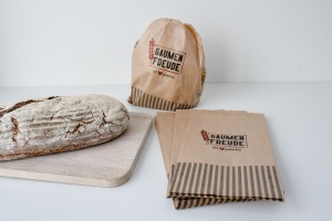 Brot- und Semmeltüte aus Papier 14 x 28 cm, 125 Stück
