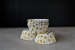 CupCake Formen, goldene Punkte, 30 Stck., Ø 60 mm,Höhe 30 mm