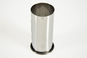 Mittellochausstecher aus Edelstahl, 9 cm, Ø 4,3 cm