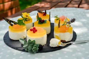 3 Btl. Mandarinen-Sahnestand à 150 g