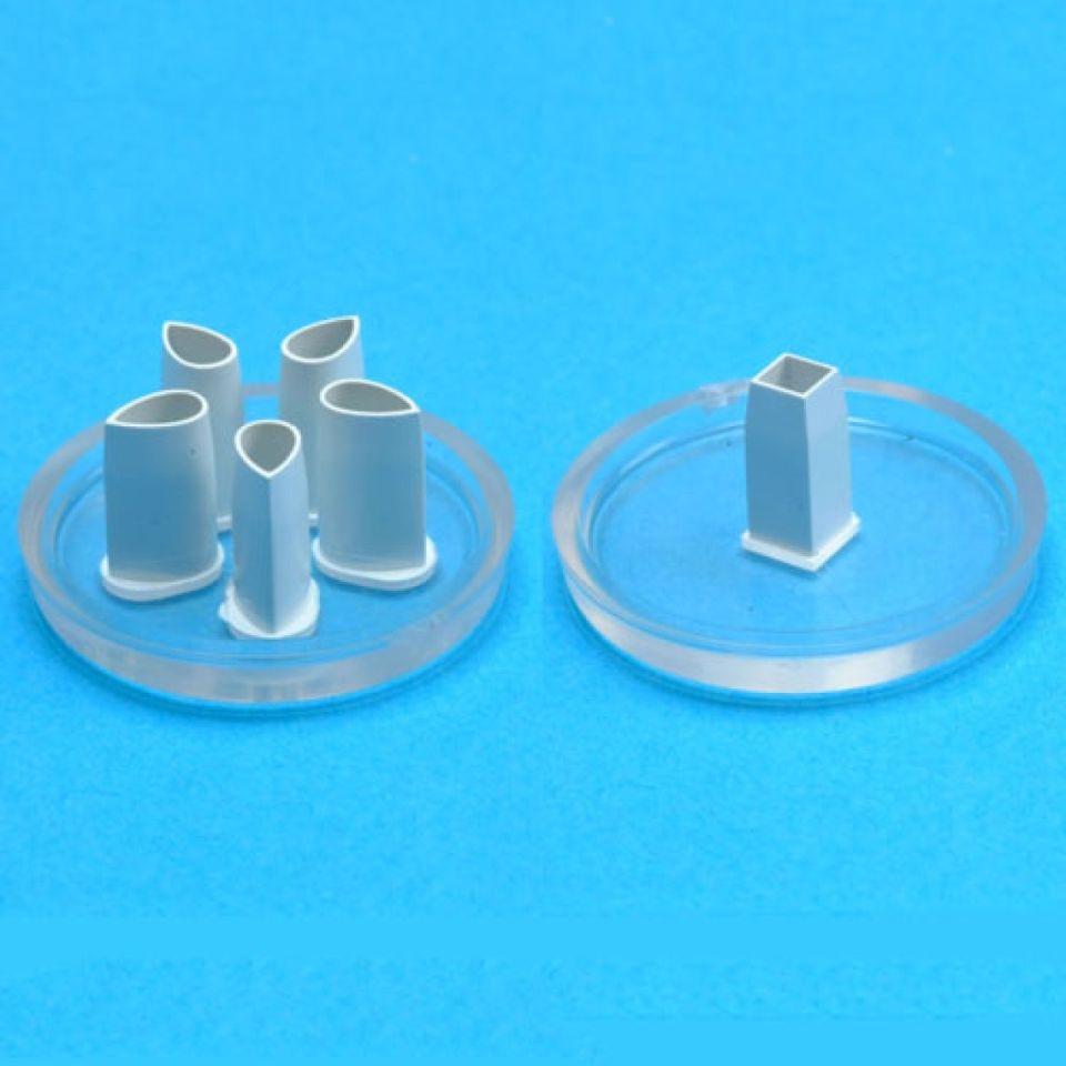 PME Ausstechform Lochstickerei 3 mm, petal & quadrat