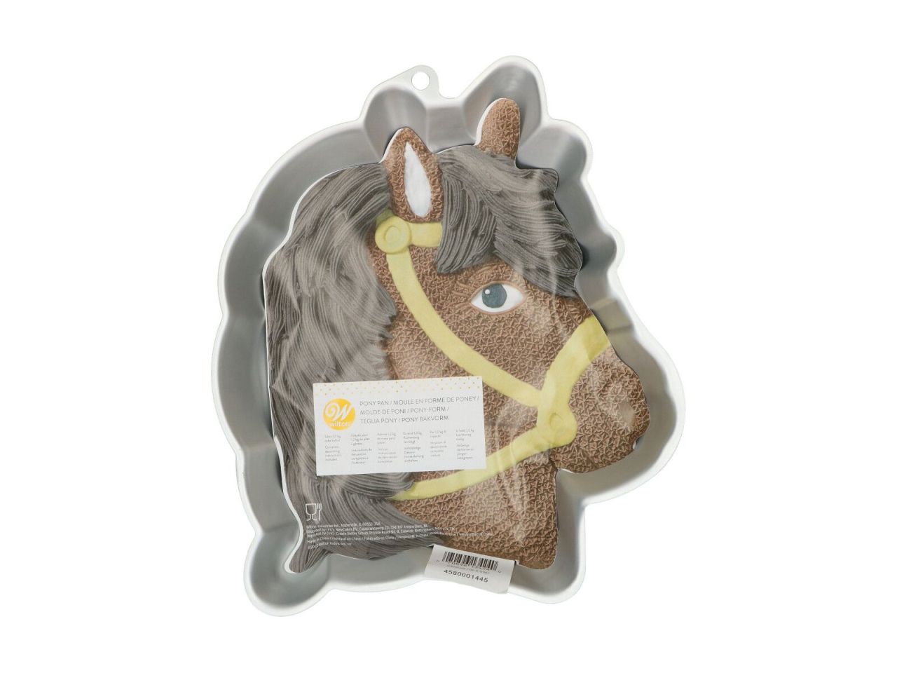 Wilton Backform Pferd, Pony Aluminium, 34 x 26 x 5 cm