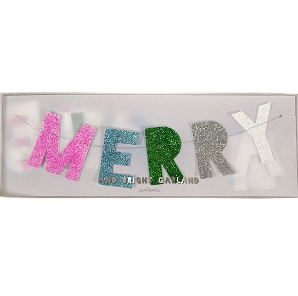 Meri Meri Party-Girlanden Merry & Bright