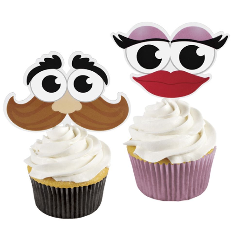 Wilton Cupcakes-Picker Man & Lady, 8 Stk.