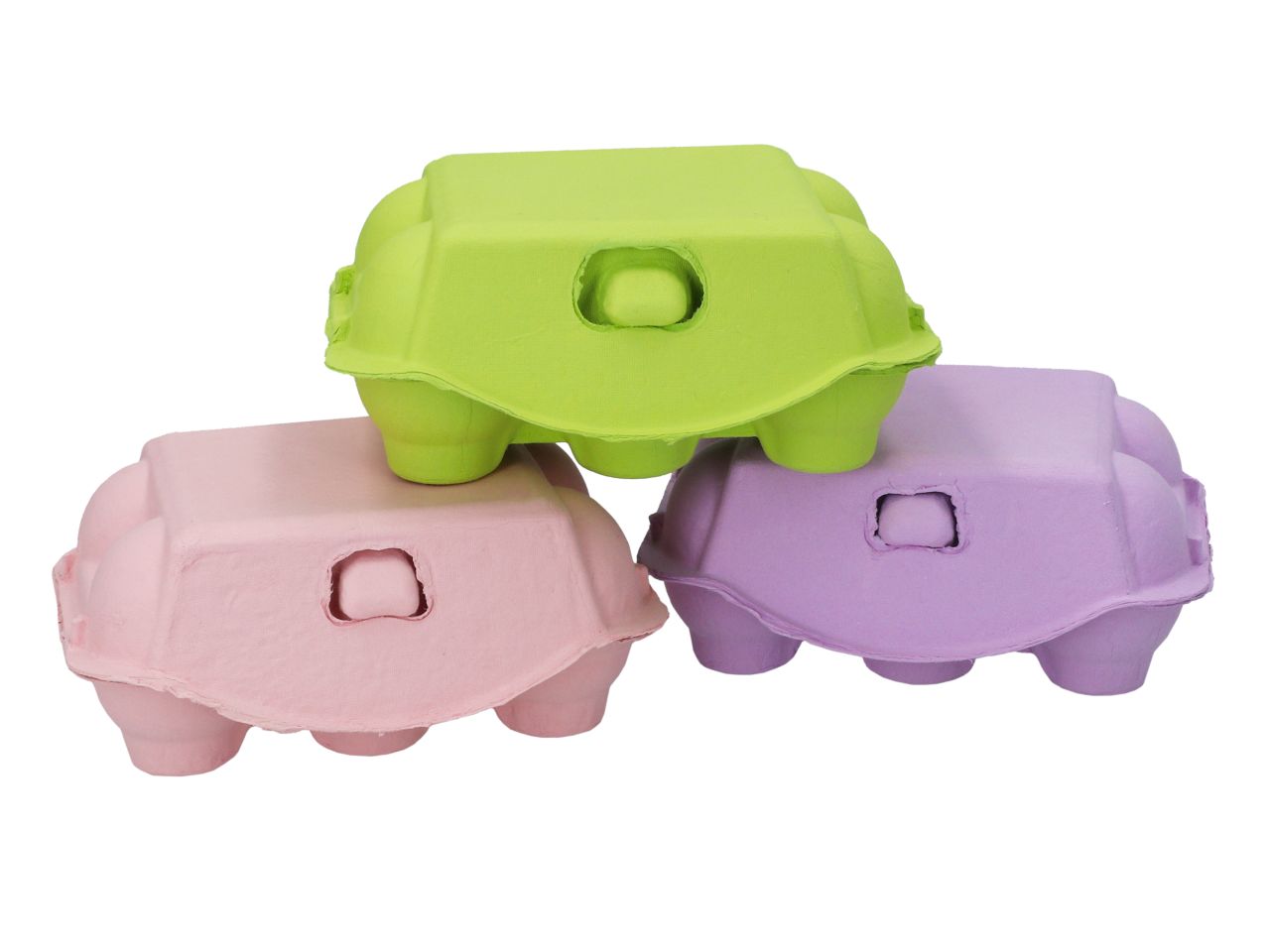 Eierkarton 6er für Mini-Cupcakes 3er Set
