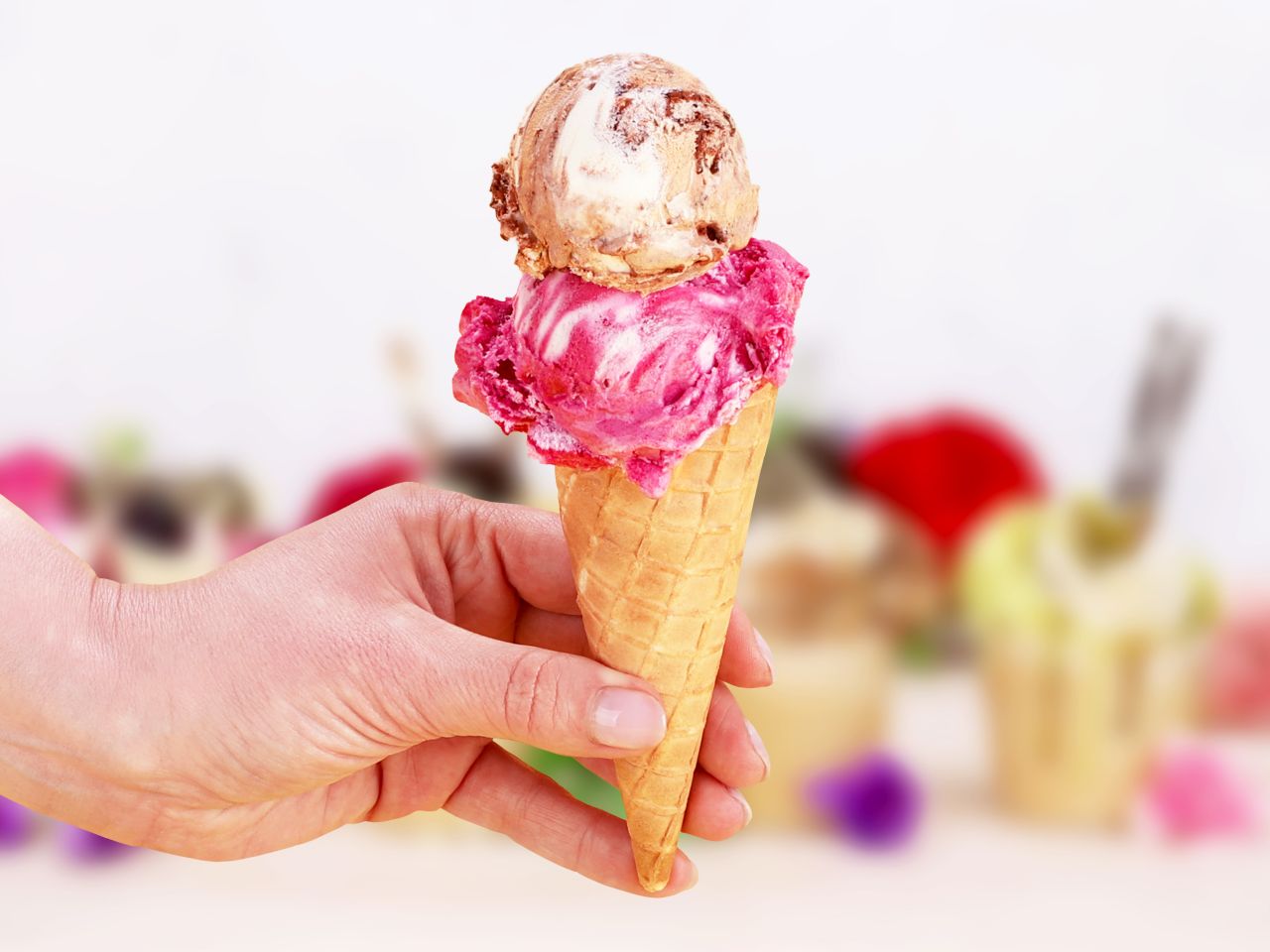 Eiswaffel Spitztüte 15 Stück