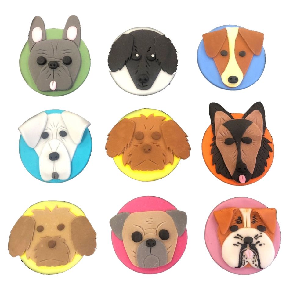 FMM Ausstechformen Set 6 Hunde
