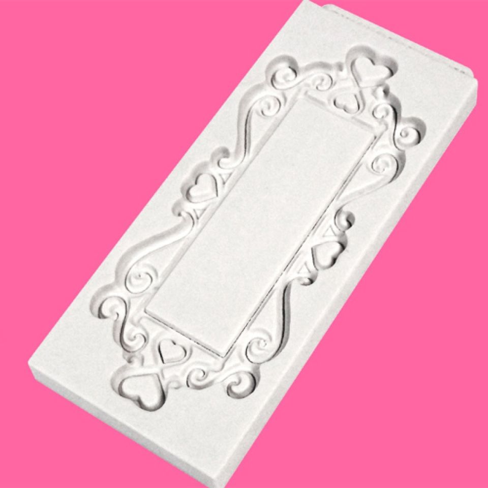 Fondantform Plaque, rechteck