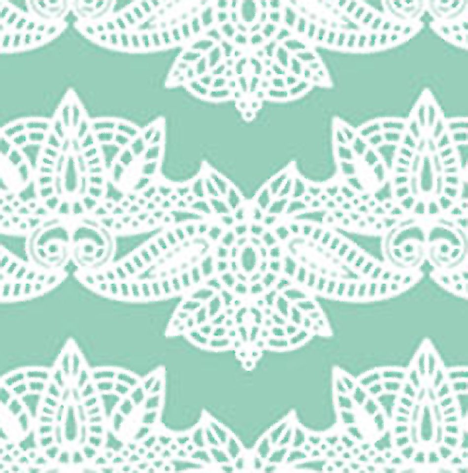 Pavoni Magic Decor Essbare Spitze Silikon-Matte 40x30 cm, Blumen-Welle