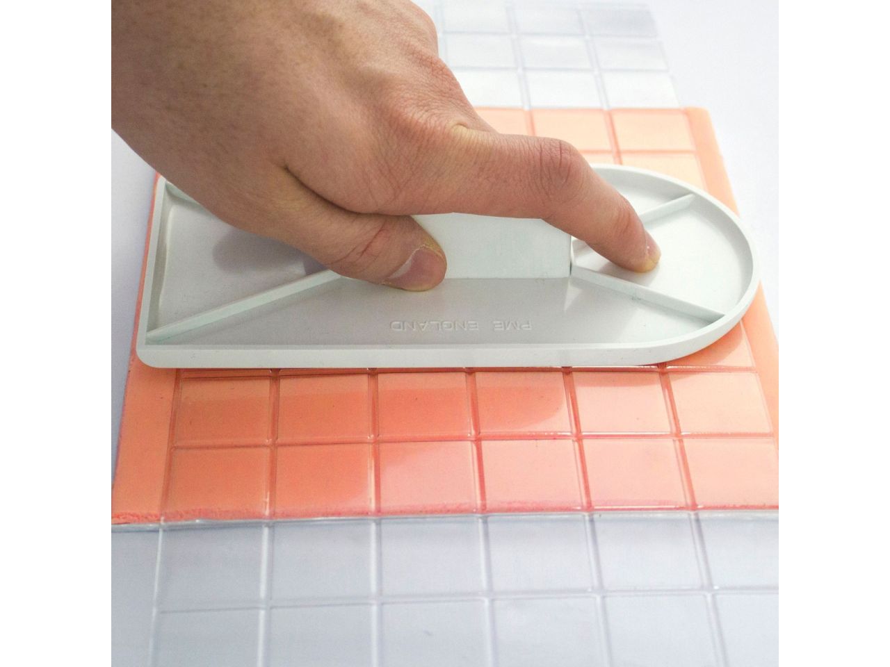 Prägematte Quadrat, klein, 15x30 cm