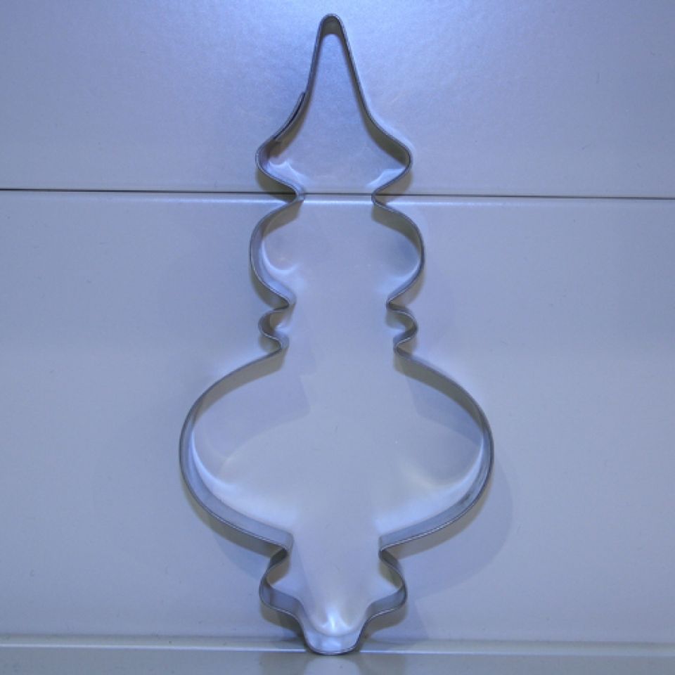 Plätzchen Ausstecher Baumschmuck Baumspitze, XL, 14 cm