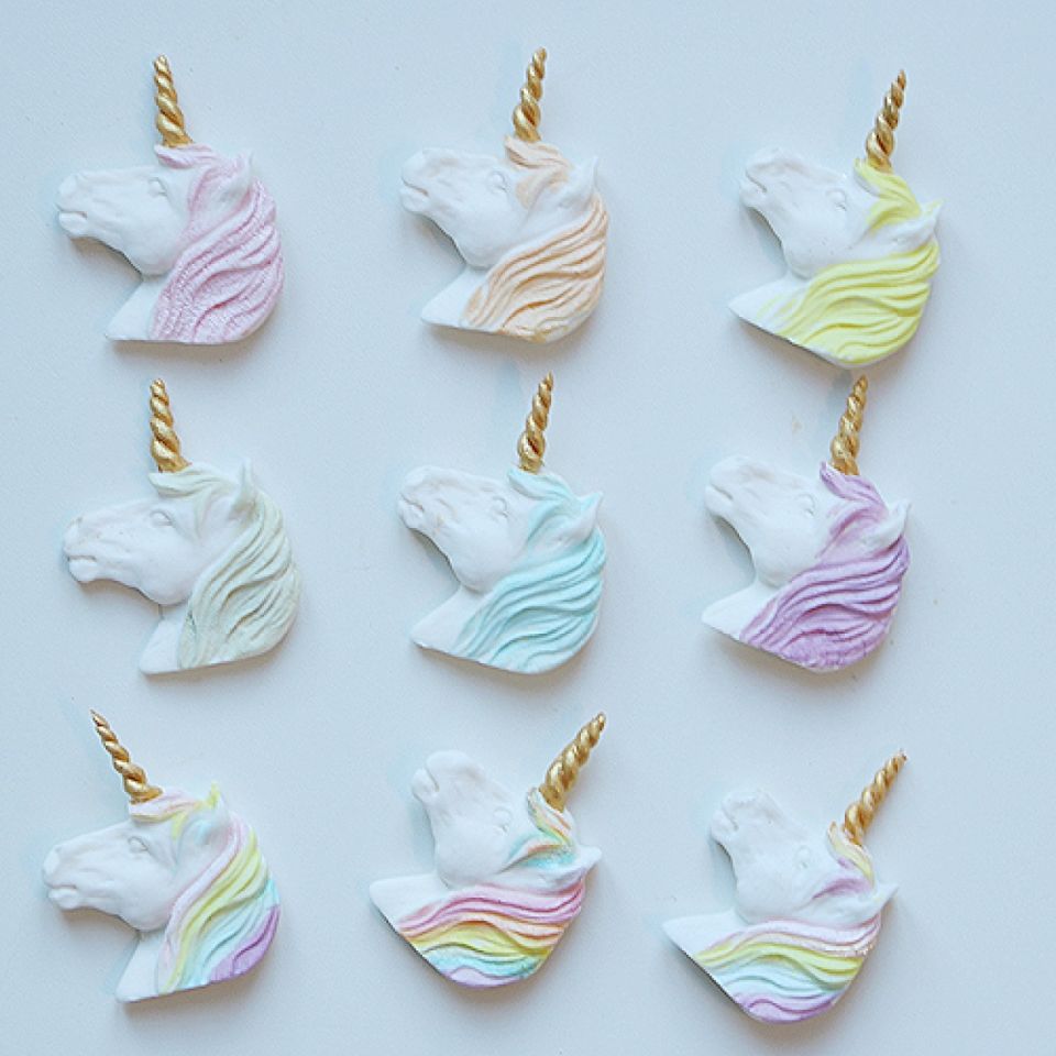 Fondantform Einhorn, 6 cm