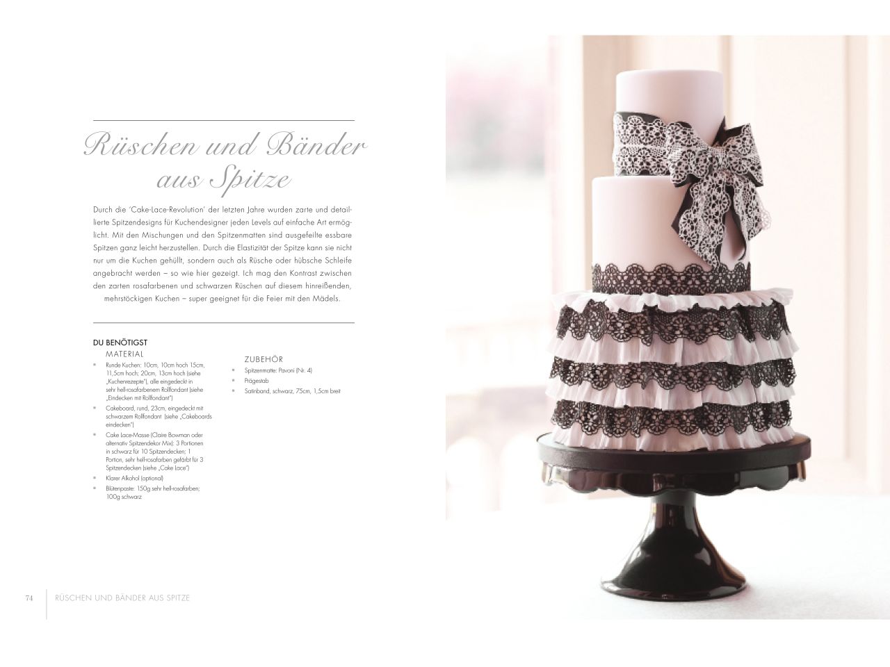 Elegant Lace Cakes - Zoe Clark