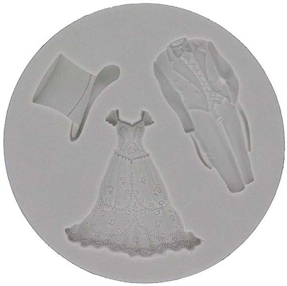 Fondantform Hochzeit