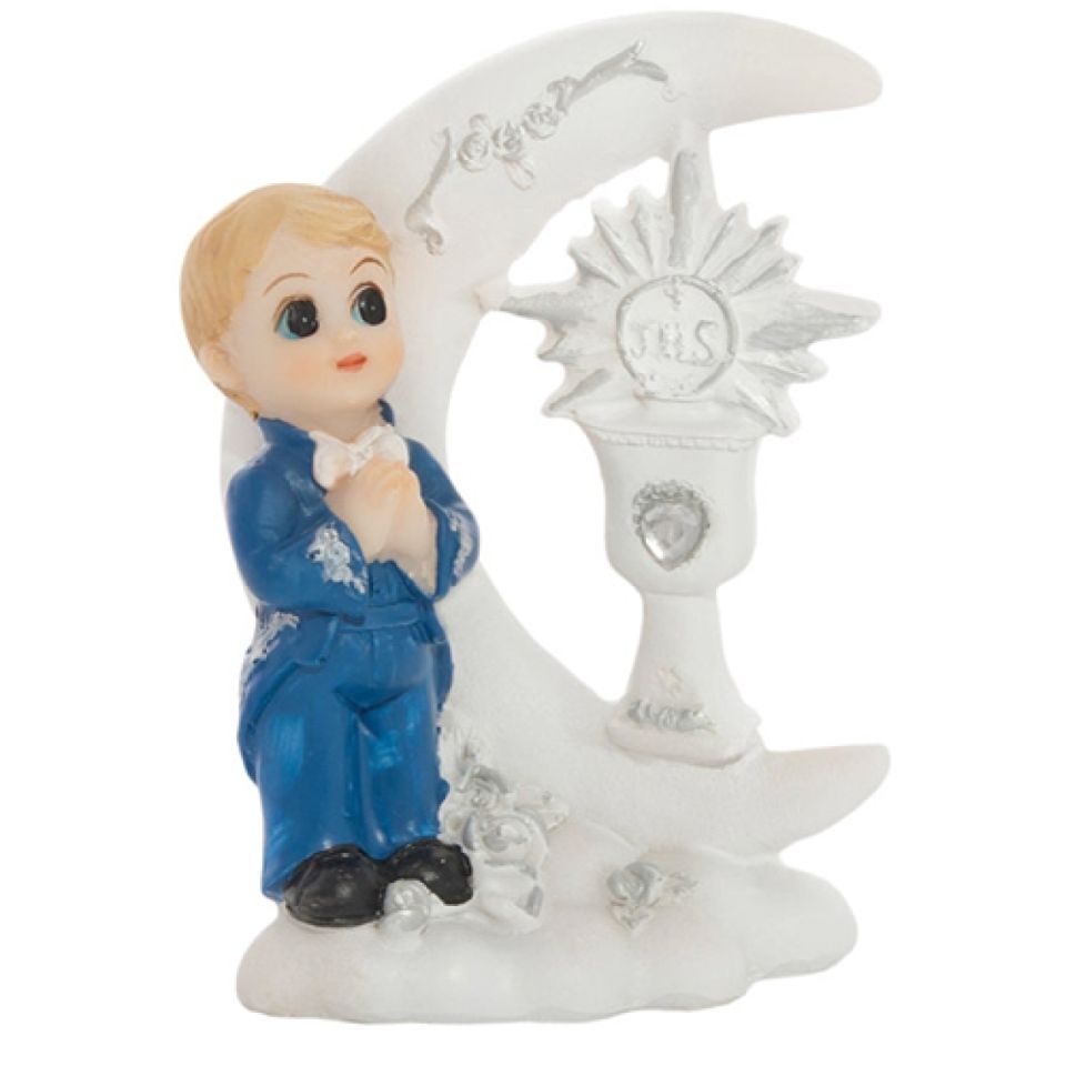 Tortenfigur Junge, Kommunion, 9 cm