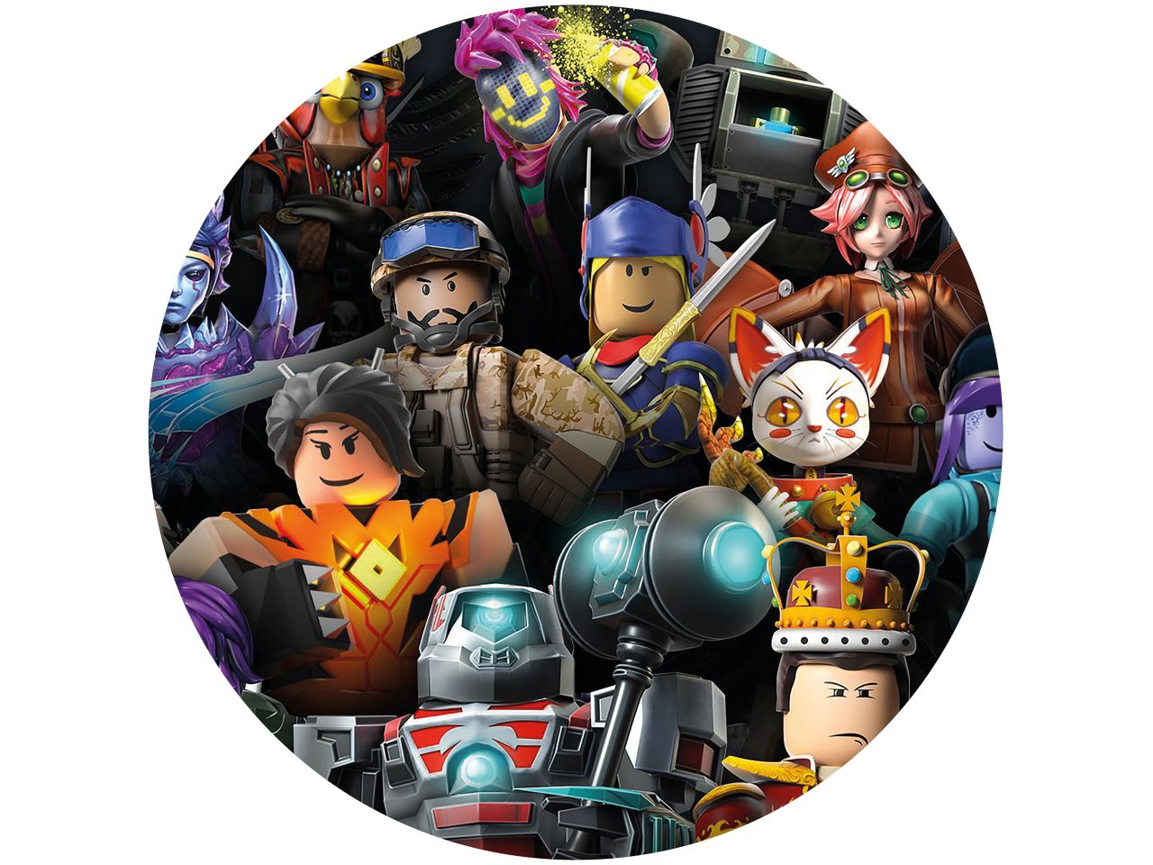 Tortenaufleger Roblox 2, rund 20cm