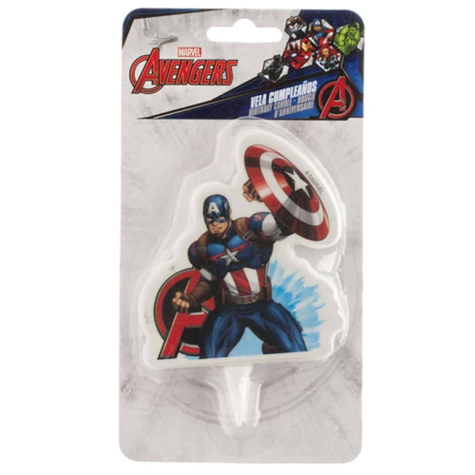 Tortenkerze Avengers, Captain America