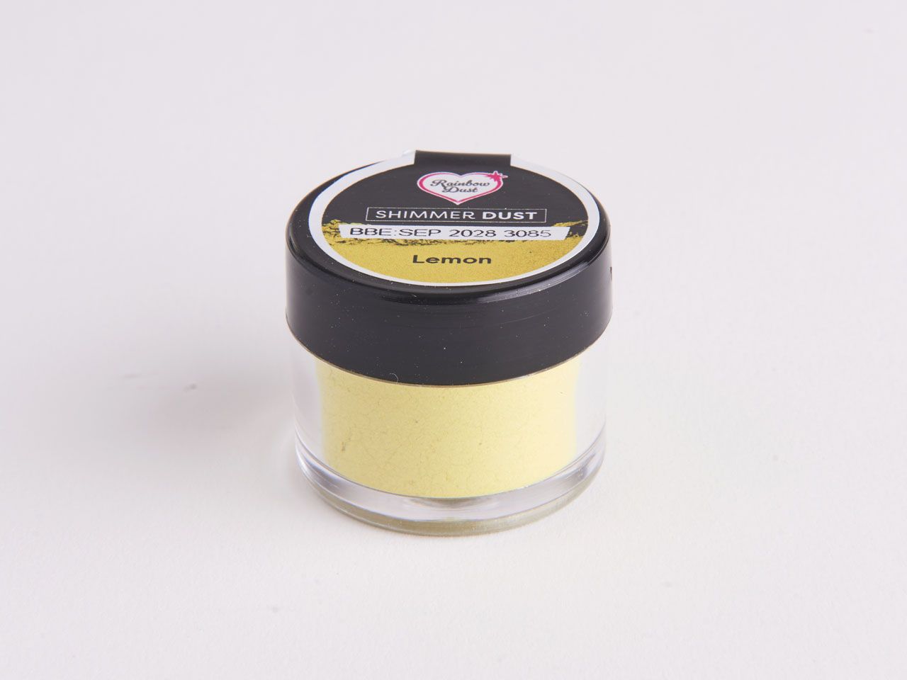 Rainbow Dust: Lebensmittelfarbpulver metallic Lemon 3g