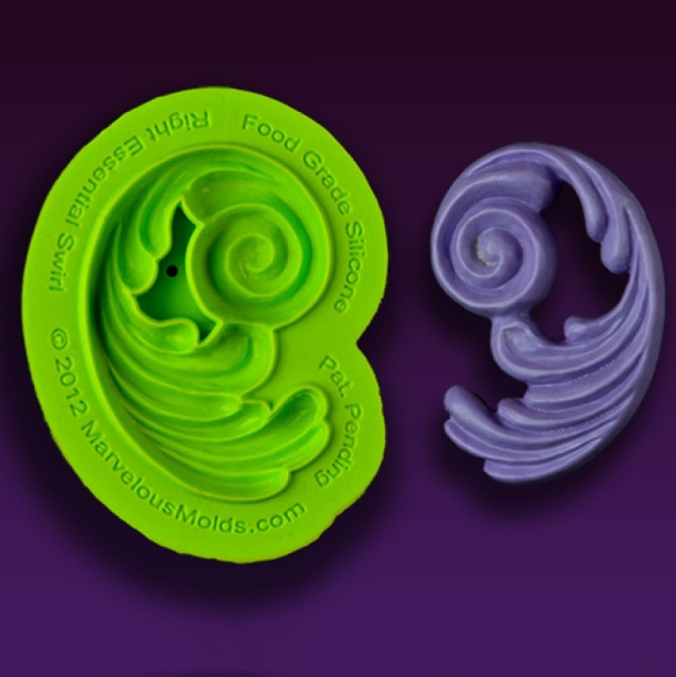 Marvelous Fondantform Wirbel