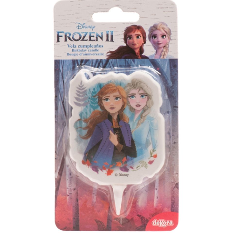 Geburtstagskerze, Frozen-Eiskönigin, 2D, 7,5 cm