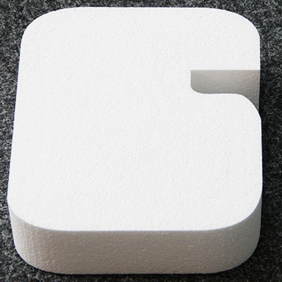 Torten Dummy Zahl 6, 25x22x7 cm