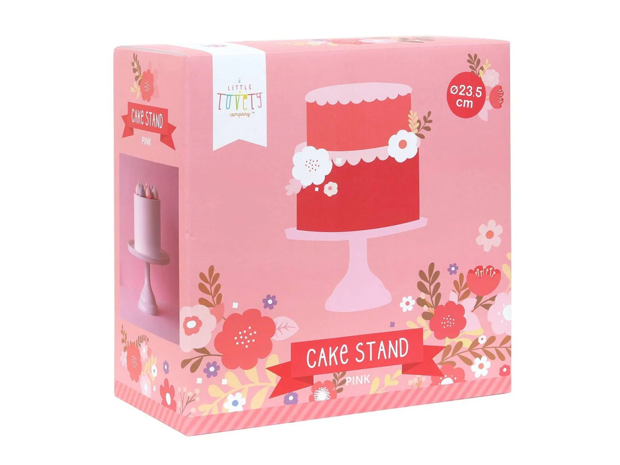 Tortenständer Modern Style 23,5cm pink
