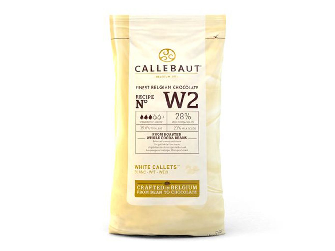 Callebaut W2 Weiße Schokolade 1kg