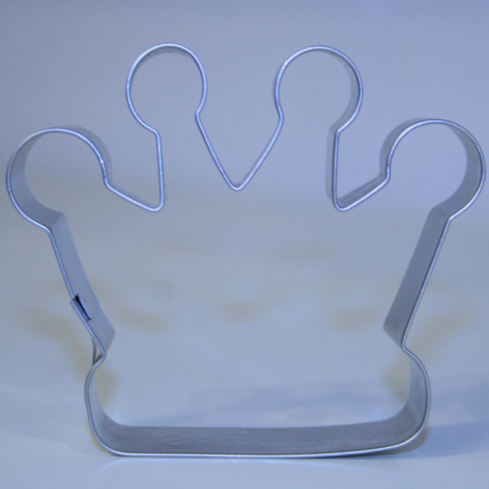 Plätzchen Ausstecher Krone 8 cm