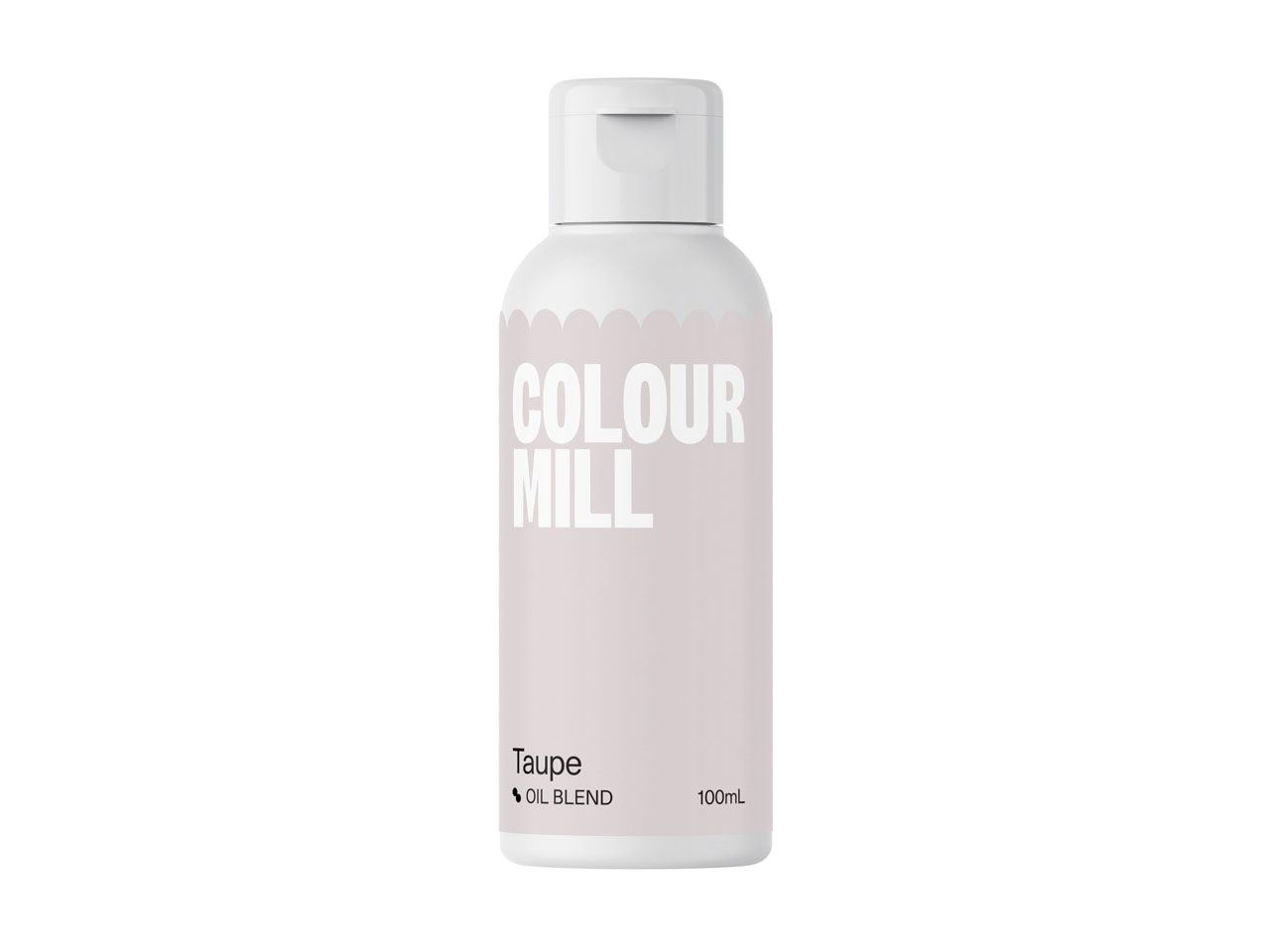 Colour Mill: Schokoladenfarbe Taupe, 100 ml