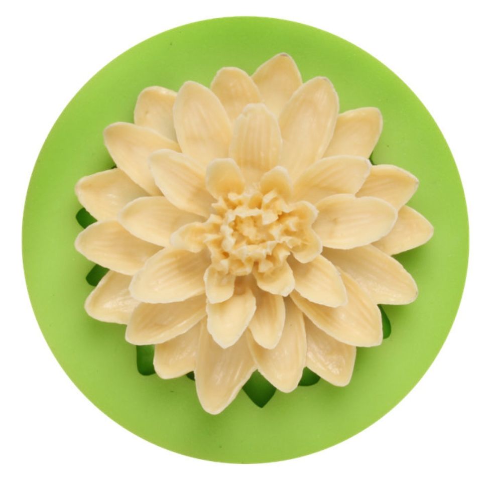 Fondantform Chrysanthemen