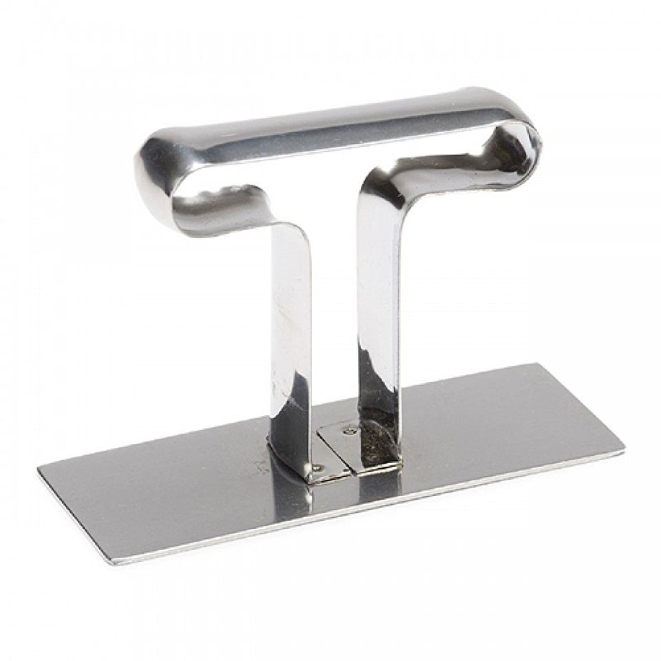 Dessertring Andrücker rechteck, 9x3 cm, Edelstahl