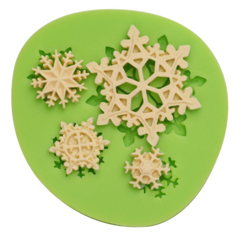 Fondantform Eiskristall