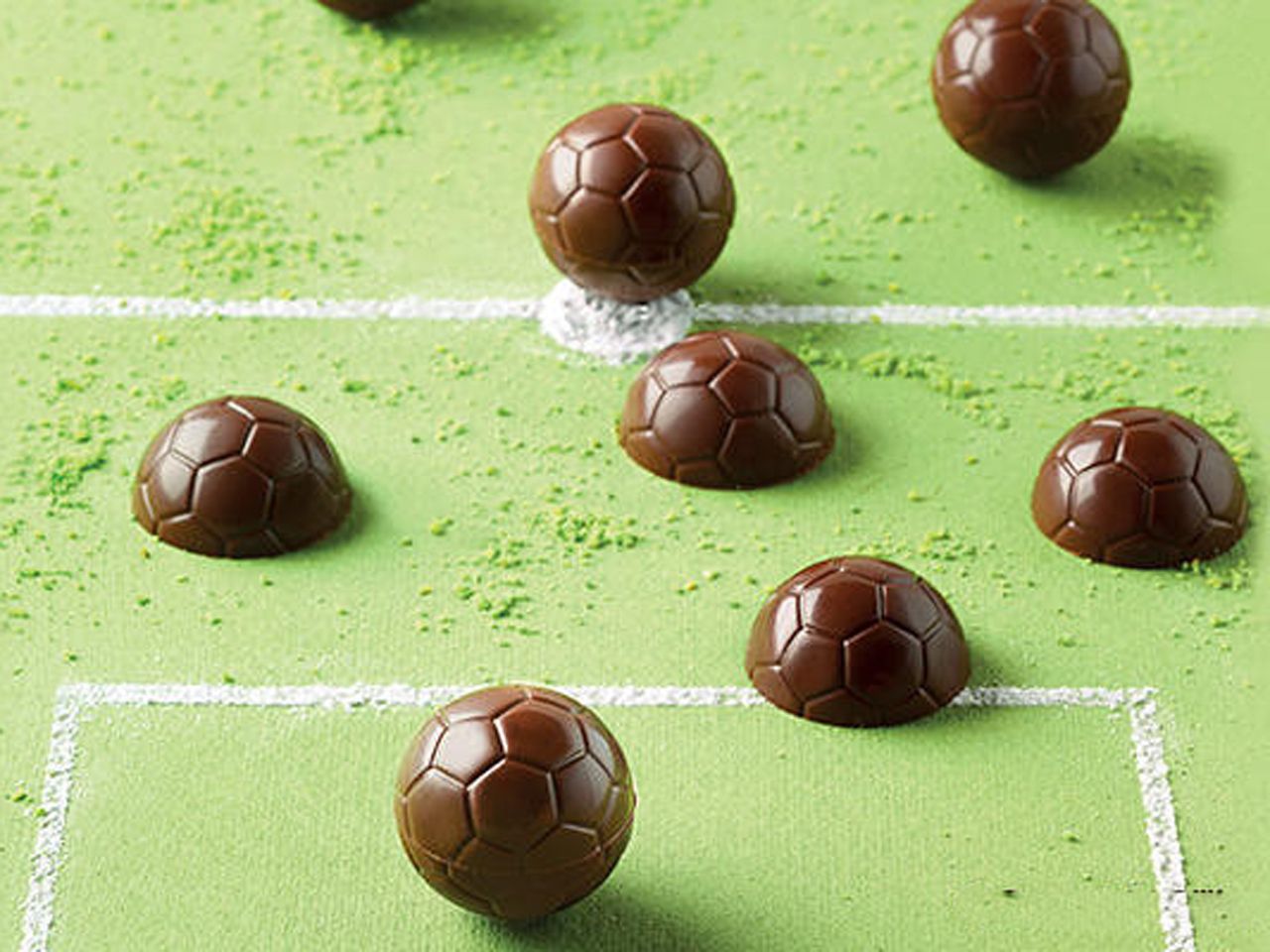 Silikon-Pralinenform Choco Goal