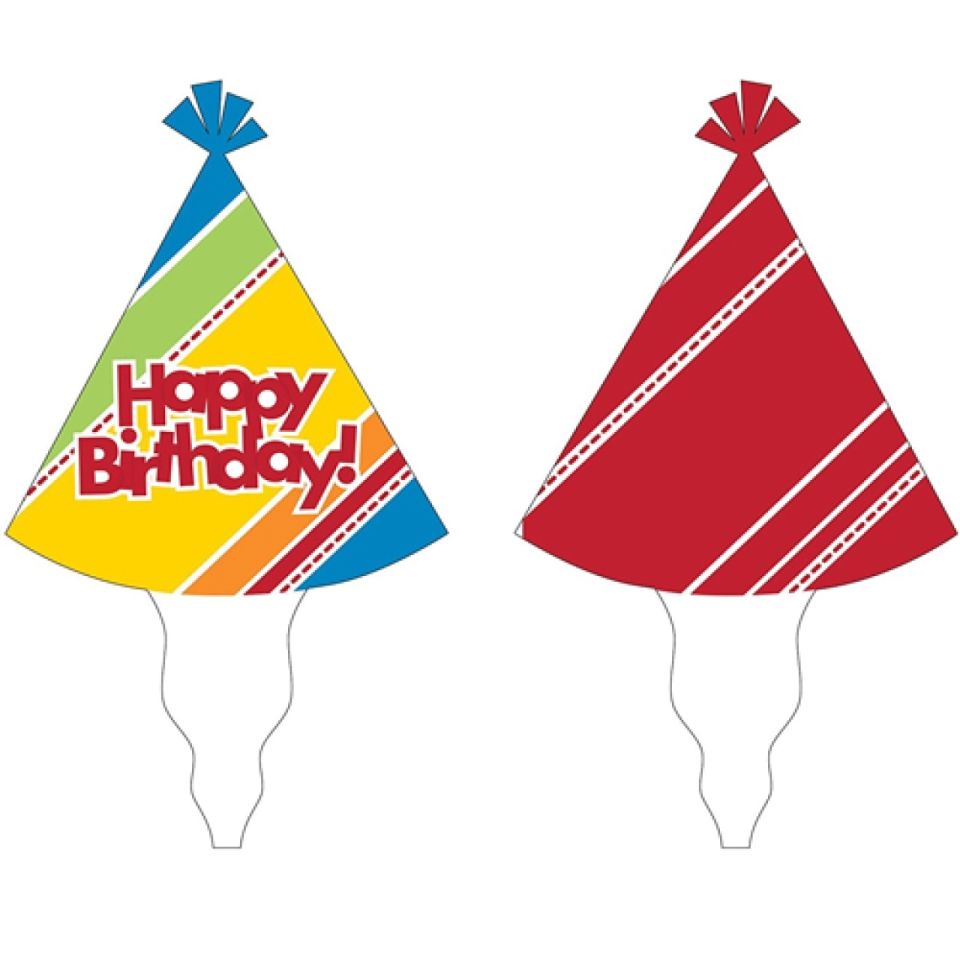 Torten Topper XL Happy Birthday