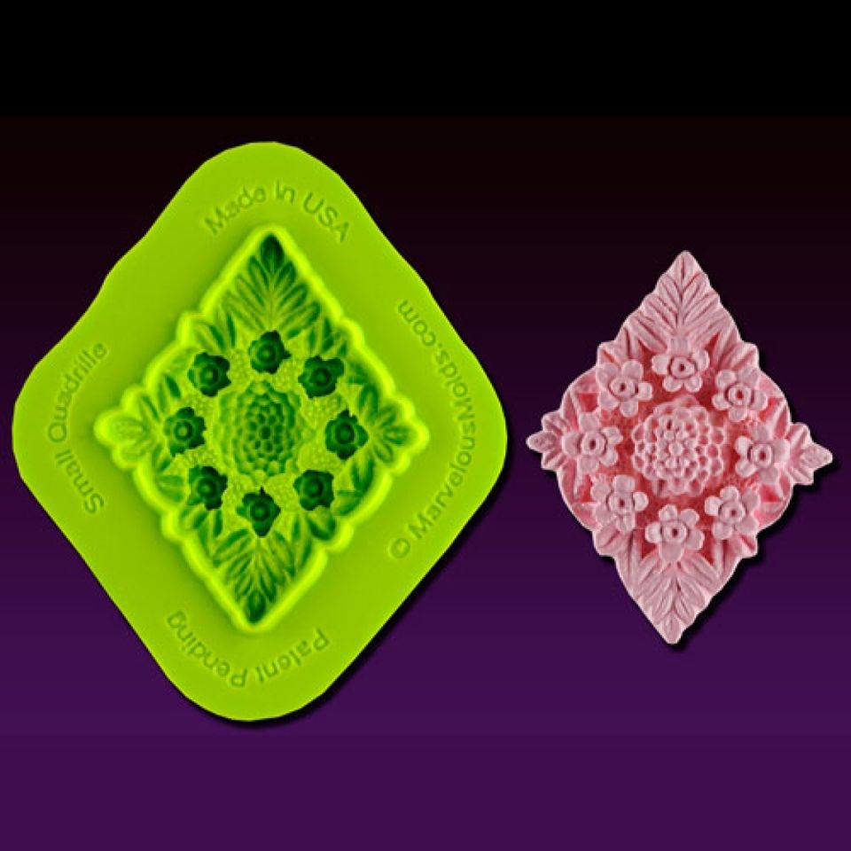 Marvelous Fondantform Quadrille klein