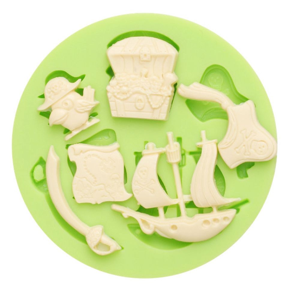 Fondantform Piraten 7,5 cm