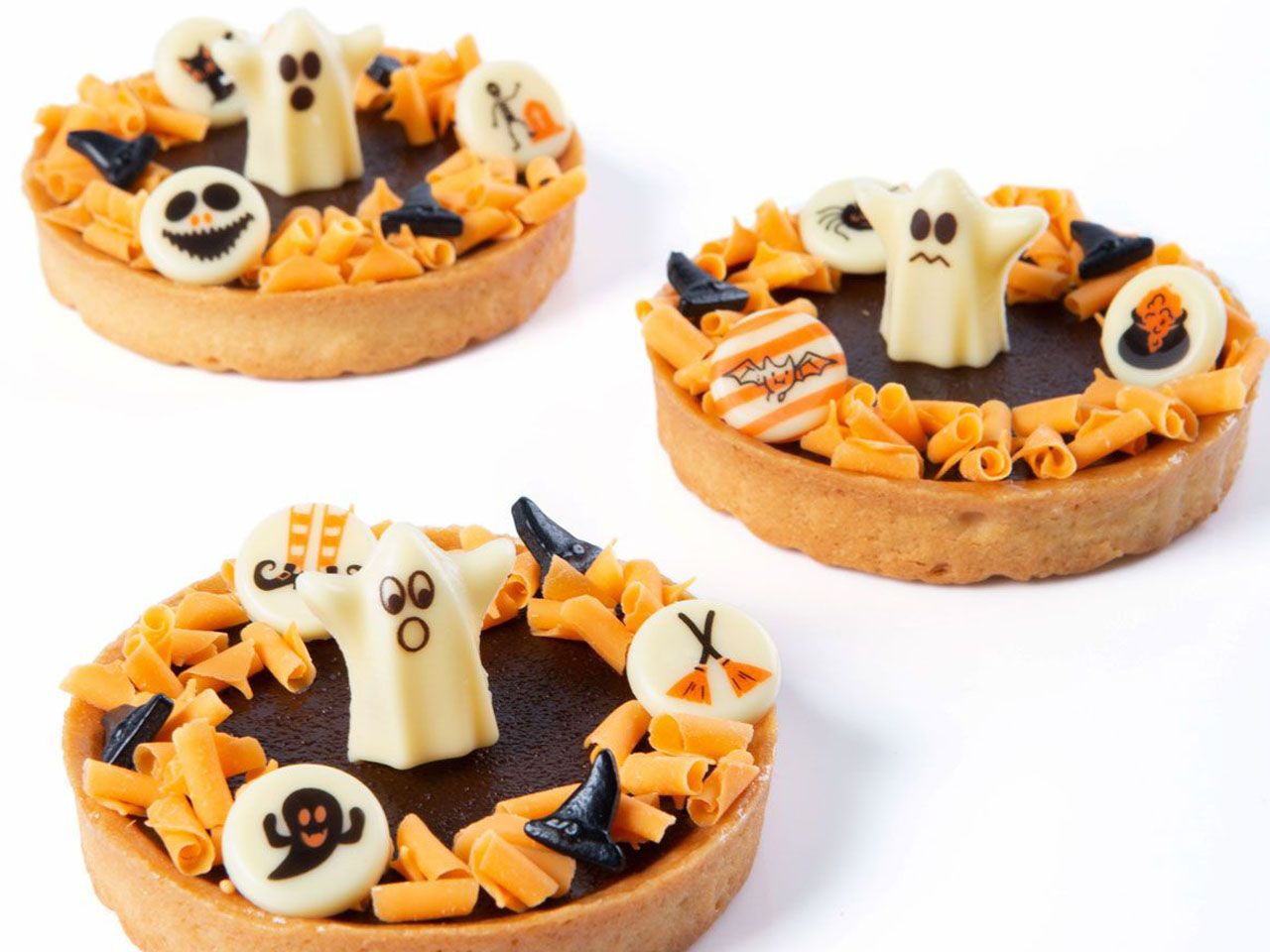 Funcakes Schokoladendekor Halloween 2cm 25 Stück