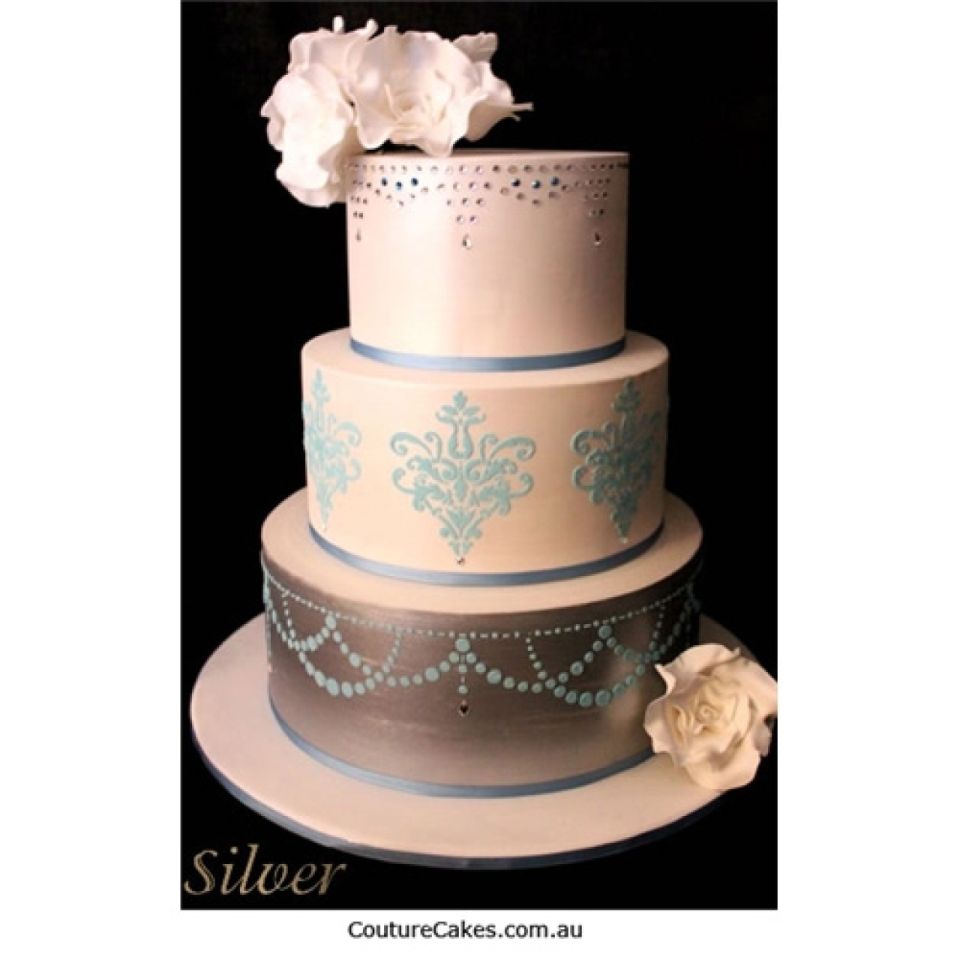 Schablone für Royal Icing Pearl Swag