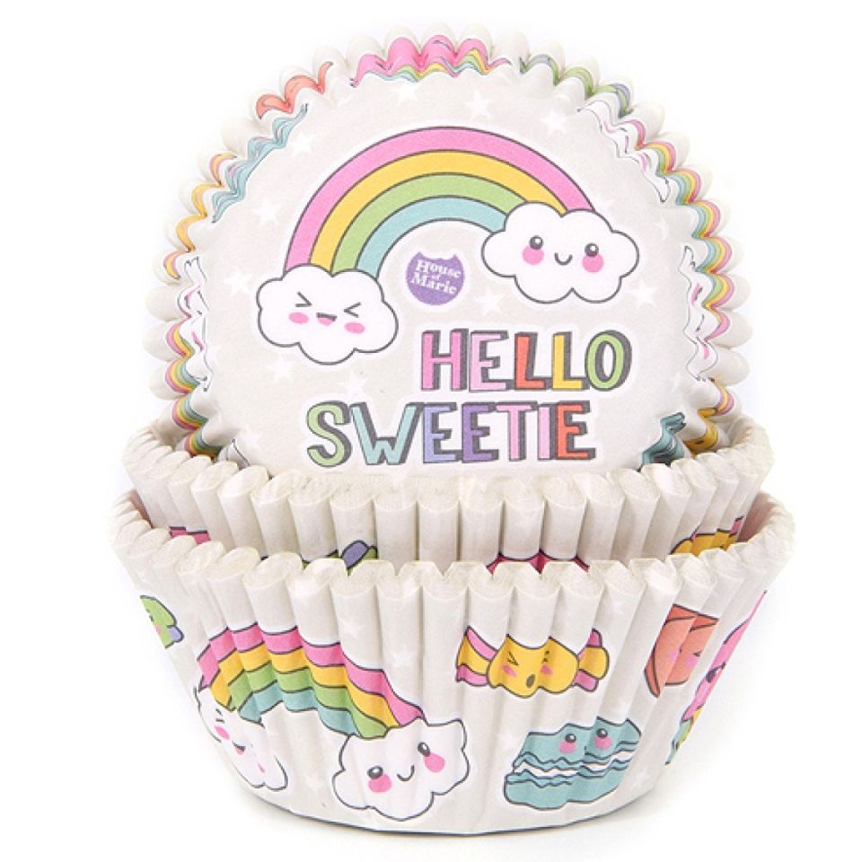 Muffinförmchen Regenbogen - Hello Sweetie