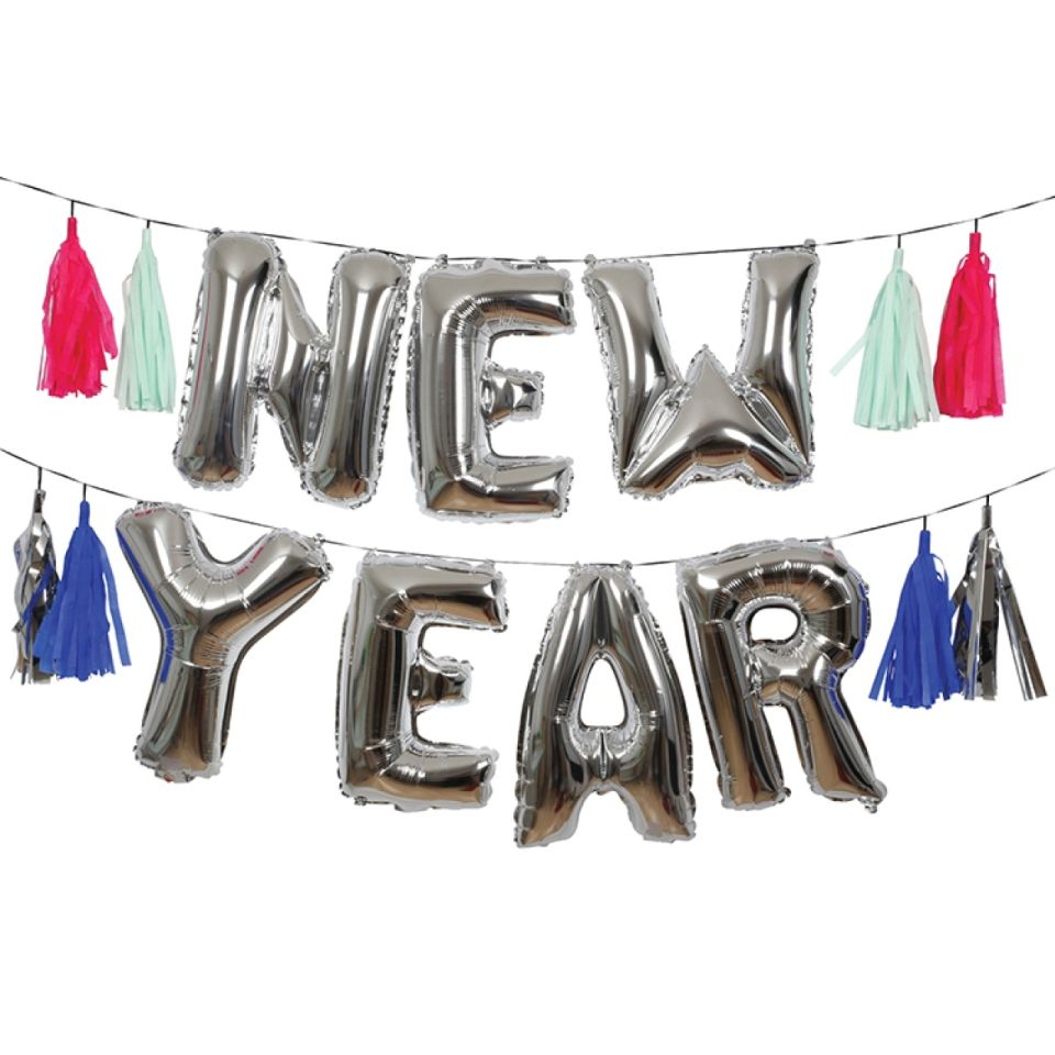 Meri Meri Ballon-Set New Year