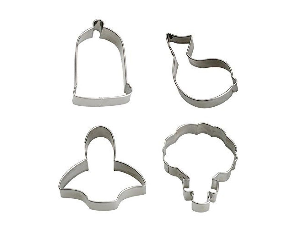 Plätzchen Ausstecher-Set Frühling, 4-teilig